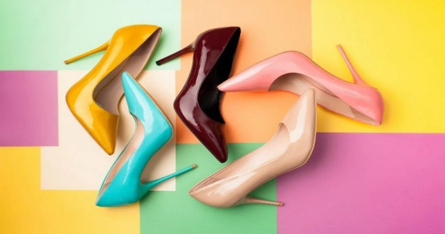 What colour shoes attract you the most?