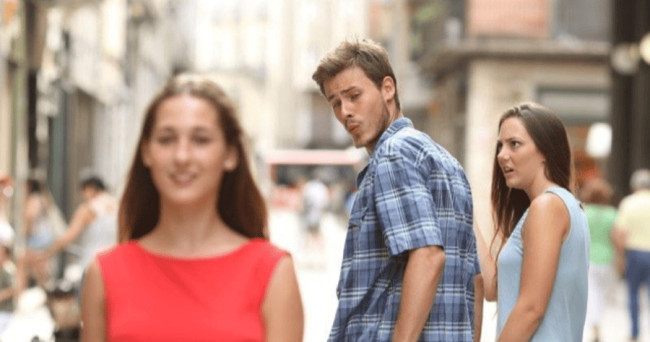 How often do you catch people glancing at you in public?