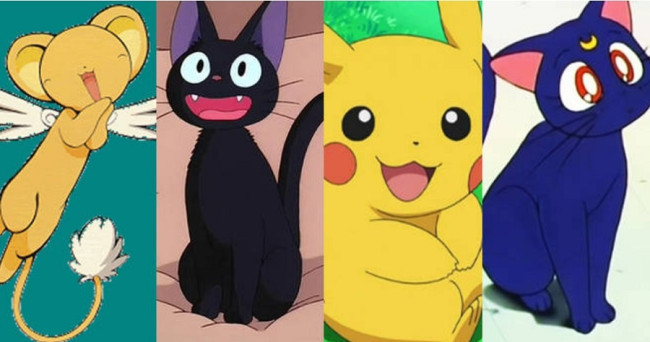 Select your favorite anime animal sidekick.