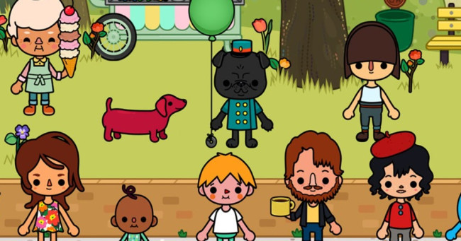 Which Toca Life World location has a hidden room behind a bookshelf?